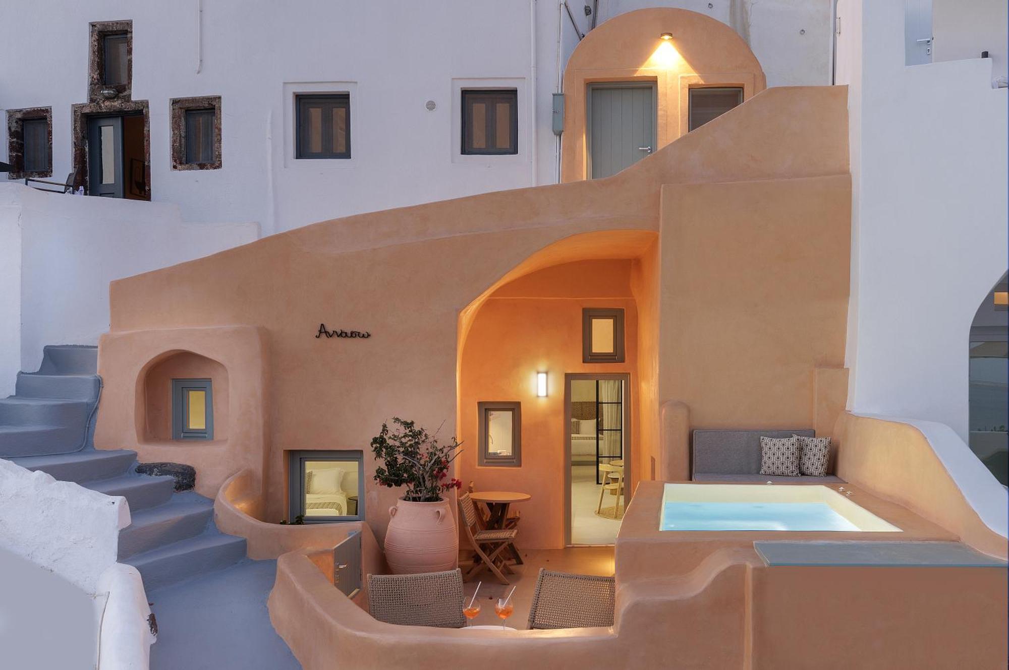Annouso Villa With Hot Tub By Caldera Houses Oia Dış mekan fotoğraf